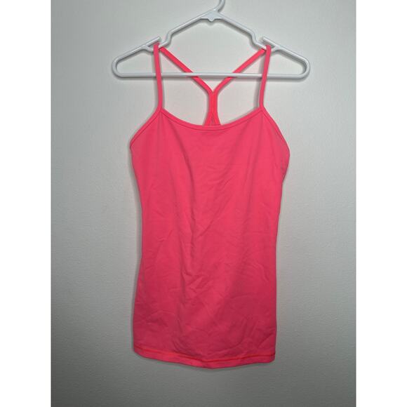 Women's Lululemon Power Y Tank Top Flash Size 8 - Picture 1 of 10